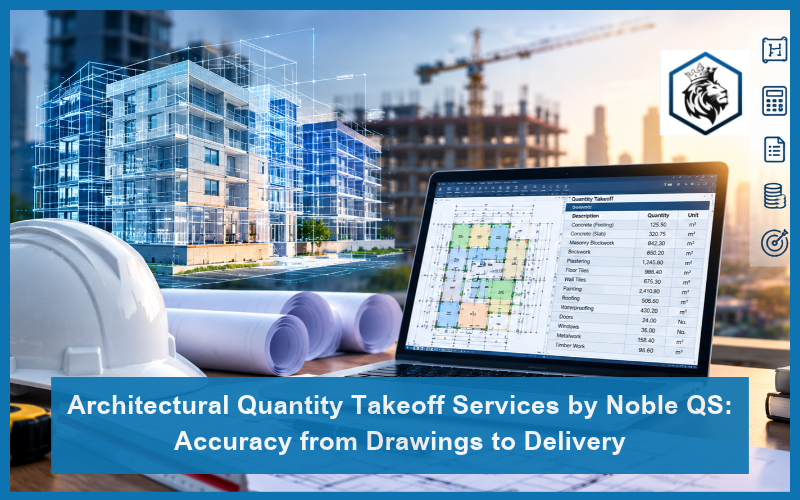 Architectural Quantity Takeoff Services by Noble QS Project Solutions: Accuracy from Drawings to Delivery